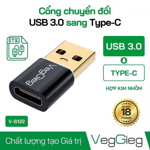 Đầu chuyển đổi từ USB 3.0 sang USB Type C VegGieg V-S122