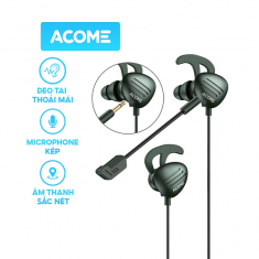 Tai Nghe Nhét Tai ACOME AE100 Gaming