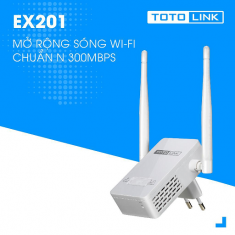 Thiết bị mở rộng sóng WiFi TOTOLINK EX201